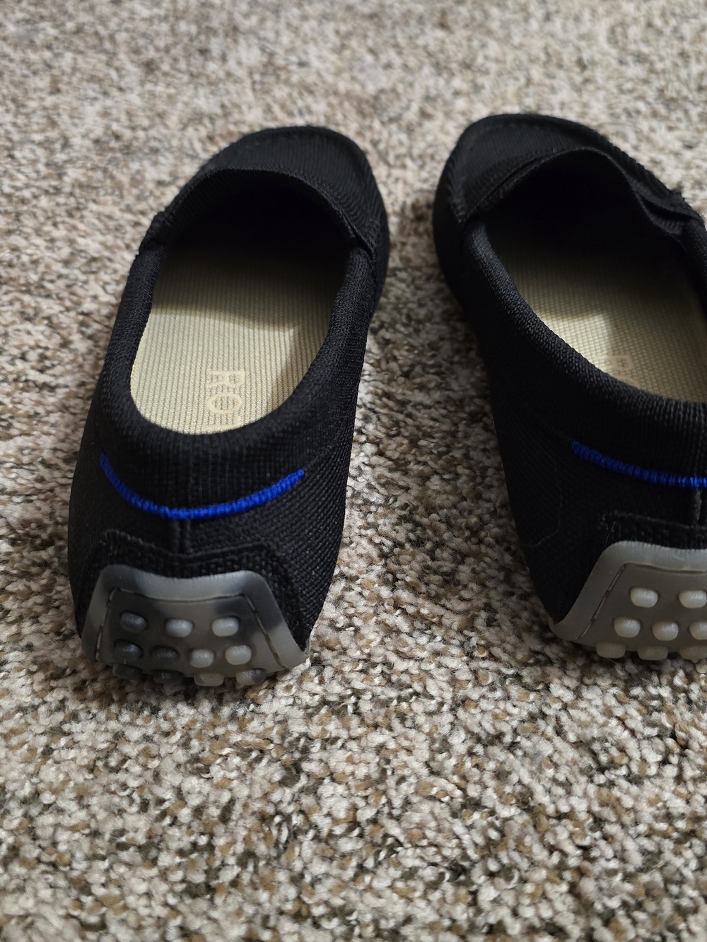 Rothy's Women's Black Slip-On Loafers - Picture 6 of 6